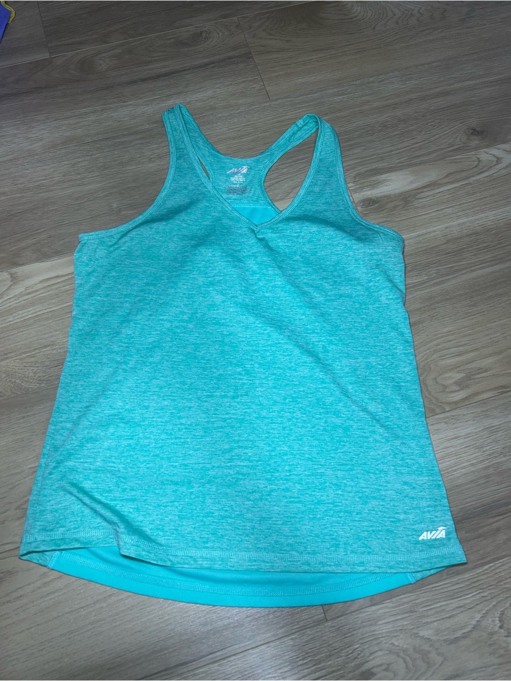 Avia Women's Teal Performance Racerback Tank
